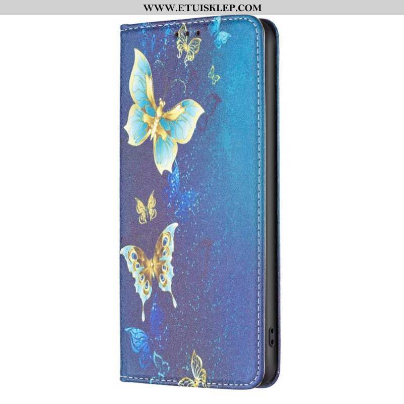 Etui Na Telefon do iPhone 14 Pro Etui Folio Motyle